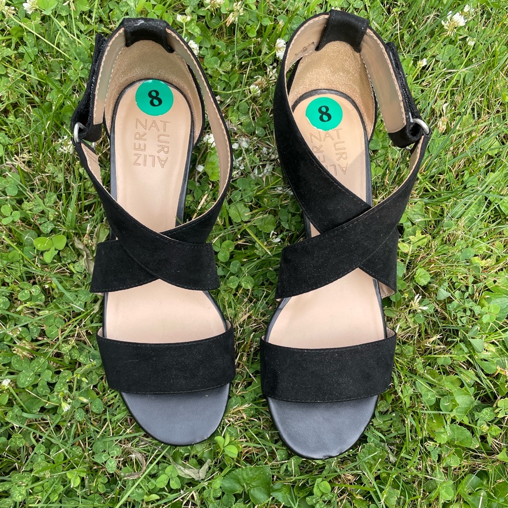 Black heels